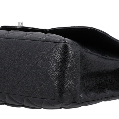 Chanel Caviar Quilted Jumbo Single Flap Black 10 of 10