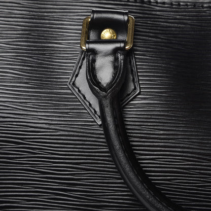 Louis Vuitton Epi Speedy 35 Black 8 of 9