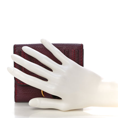 Chloe Grained Calfskin Marcie Square Wallet Intense Violine 2 of 11