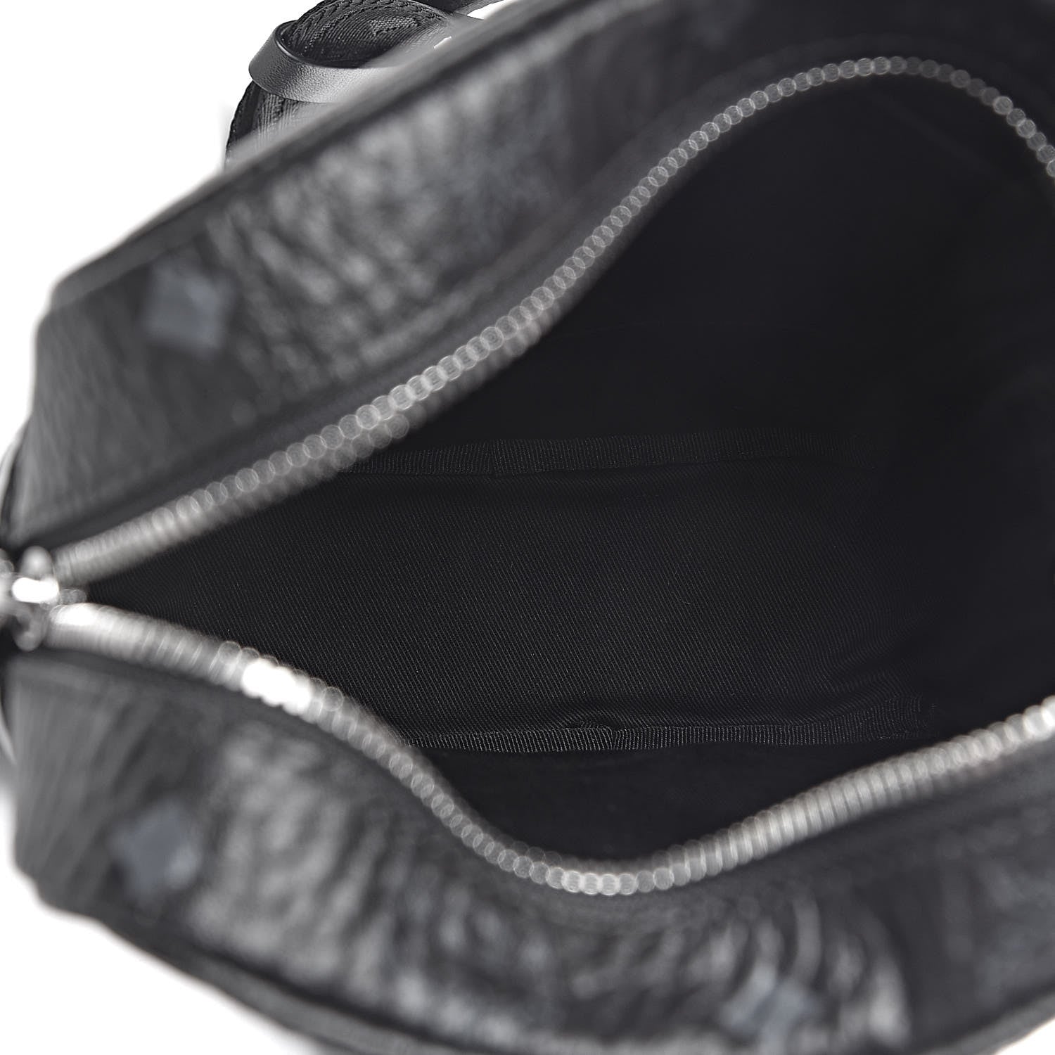 MCM Visetos Spot Crossbody Bag Black 5 of 11