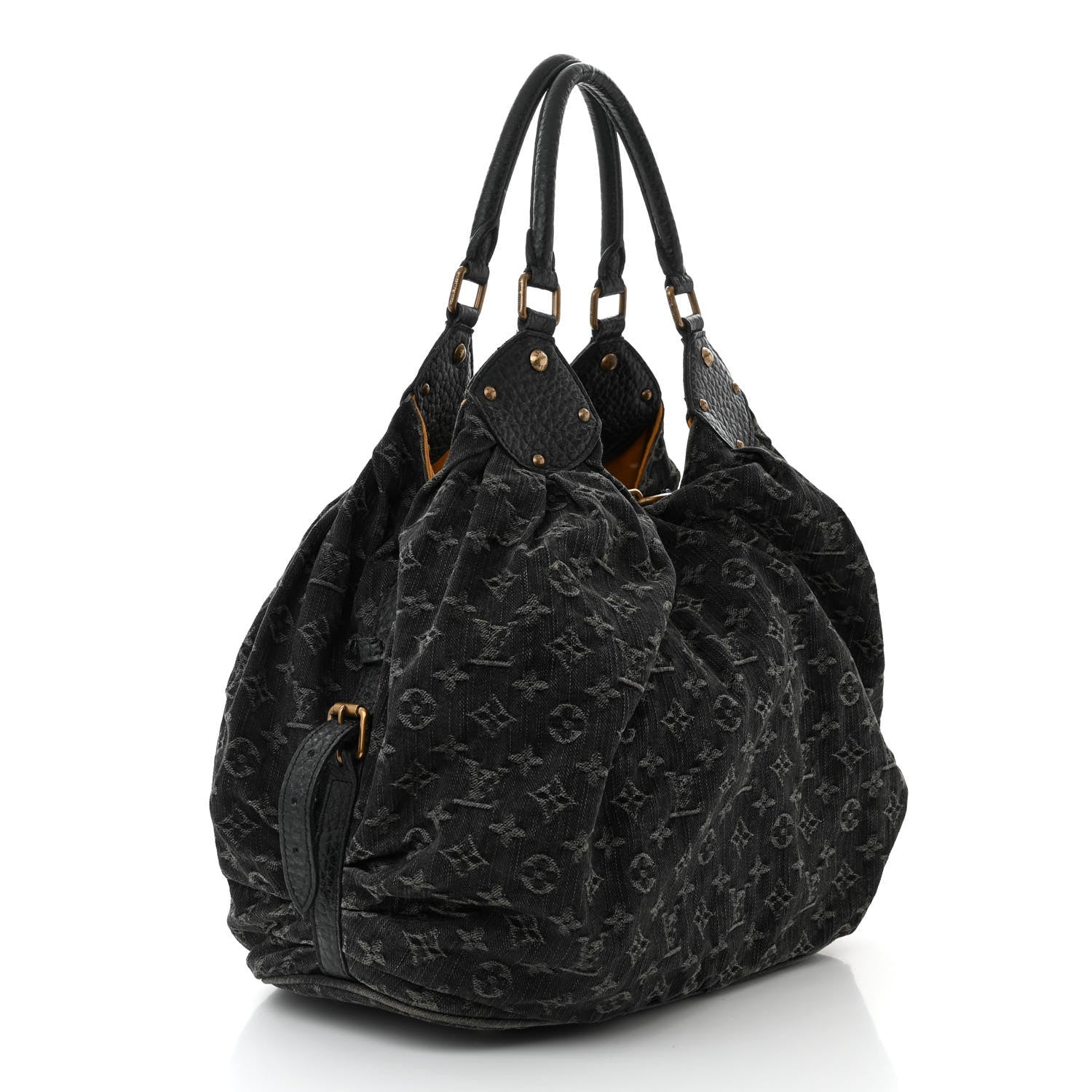 Louis Vuitton Denim Mahina XL Black 3 of 12