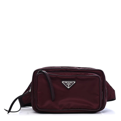 Prada Re-Nylon Saffiano Belt Bag Z Bordeaux 1 of 4