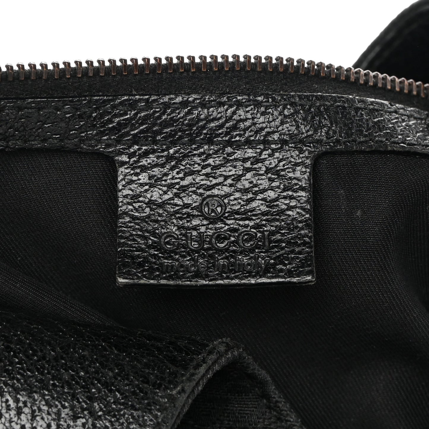 Monogram Calfskin Large Bardot Tote Black