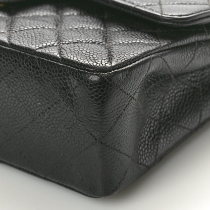 Chanel Caviar Quilted Small Double Flap Black 10 of 10