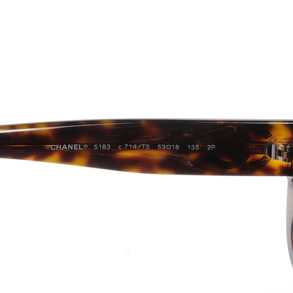 Chanel CC Sunglasses 5183 Tortoise 3 of 4