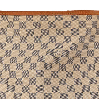 Louis Vuitton Damier Azur Delightful MM Rose Ballerine 8 of 14