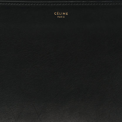Celine Lambskin Large Trio Crossbody Bag Black 8 of 11