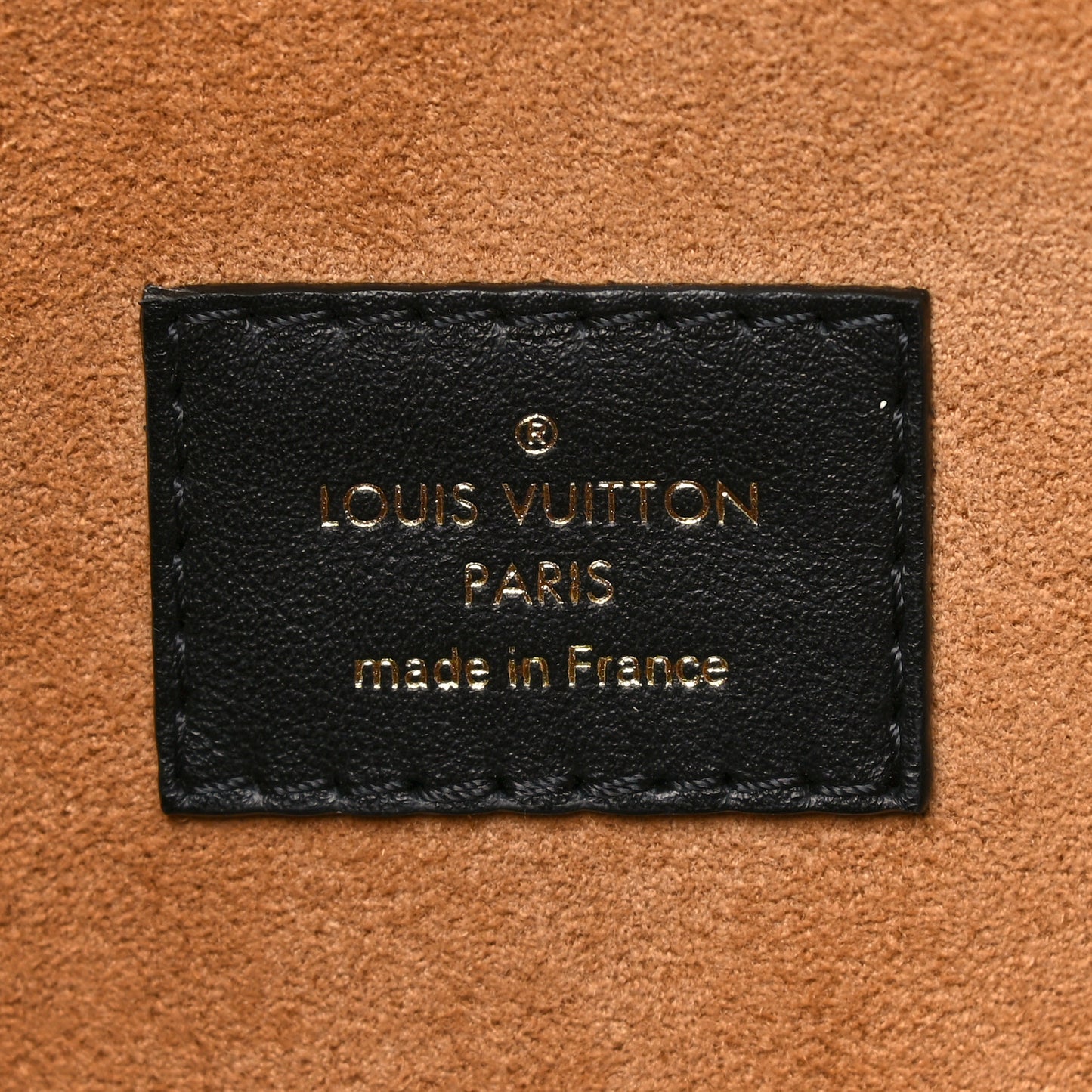 Calfskin Monogram On My Side Black