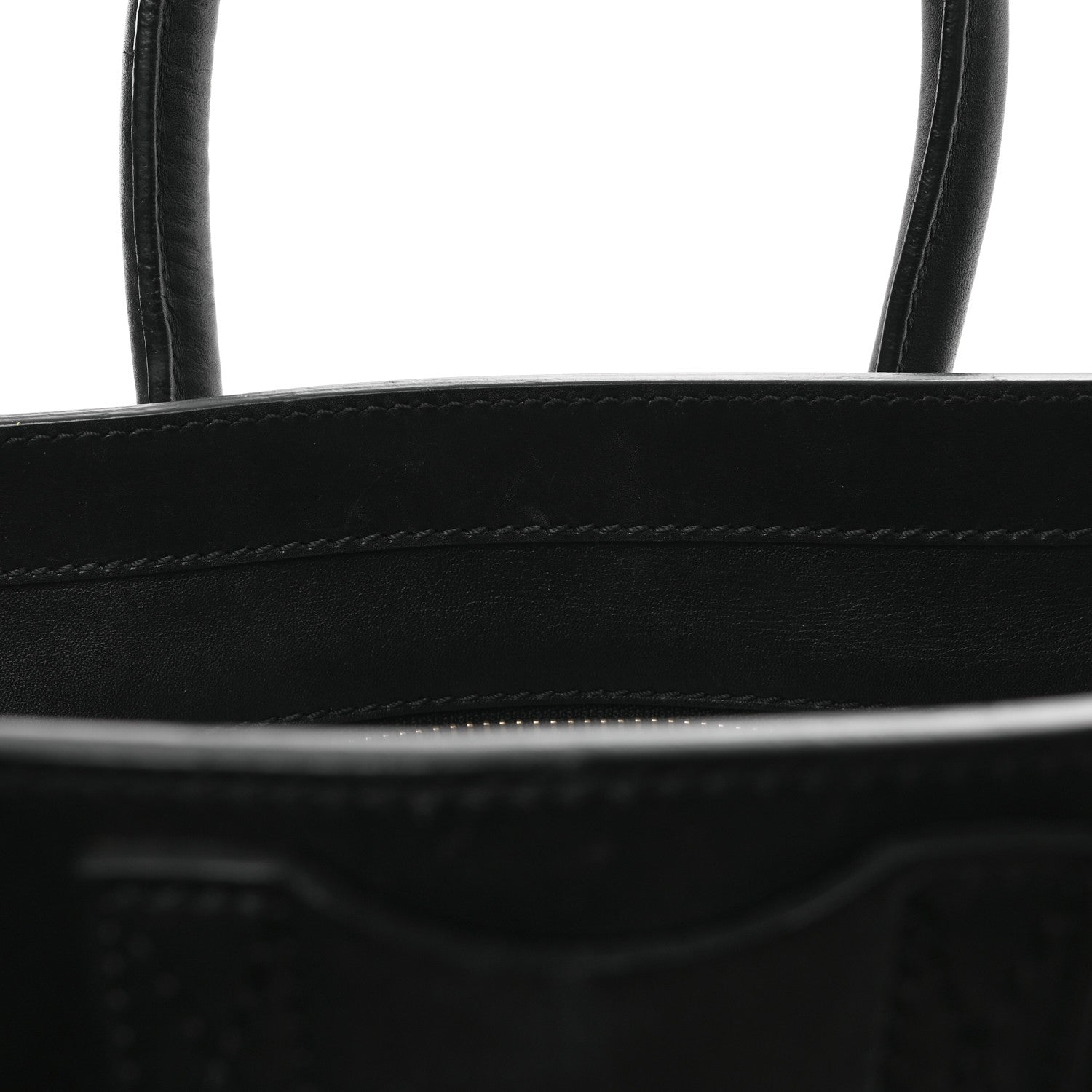 Celine Smooth Calfskin Mini Luggage Black 11 of 11