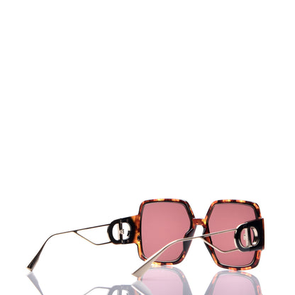 Christian Dior Acetate Square 30 Montaigne 2 Sunglasses Tortoise 4 of 7