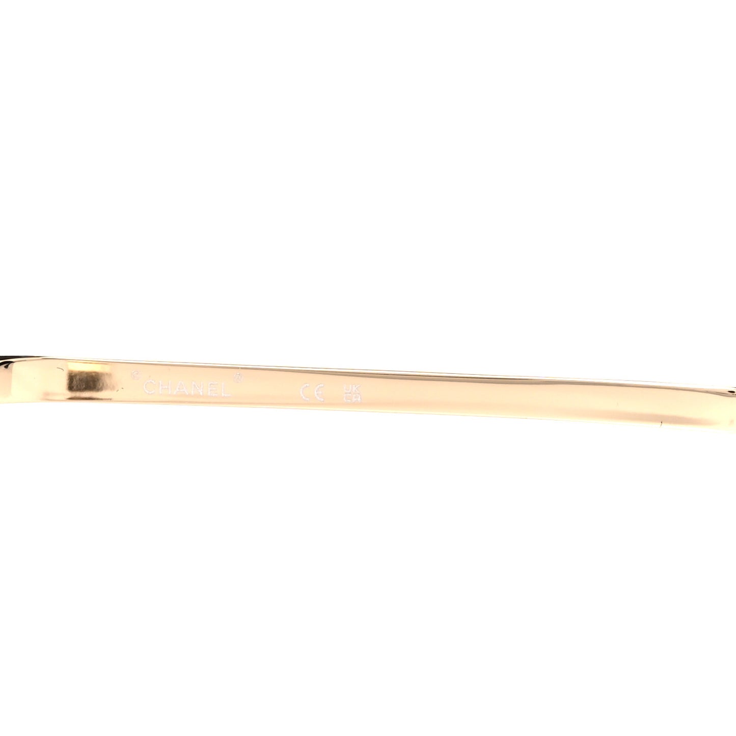 Metal Logo Square Sunglasses 71541 Gold