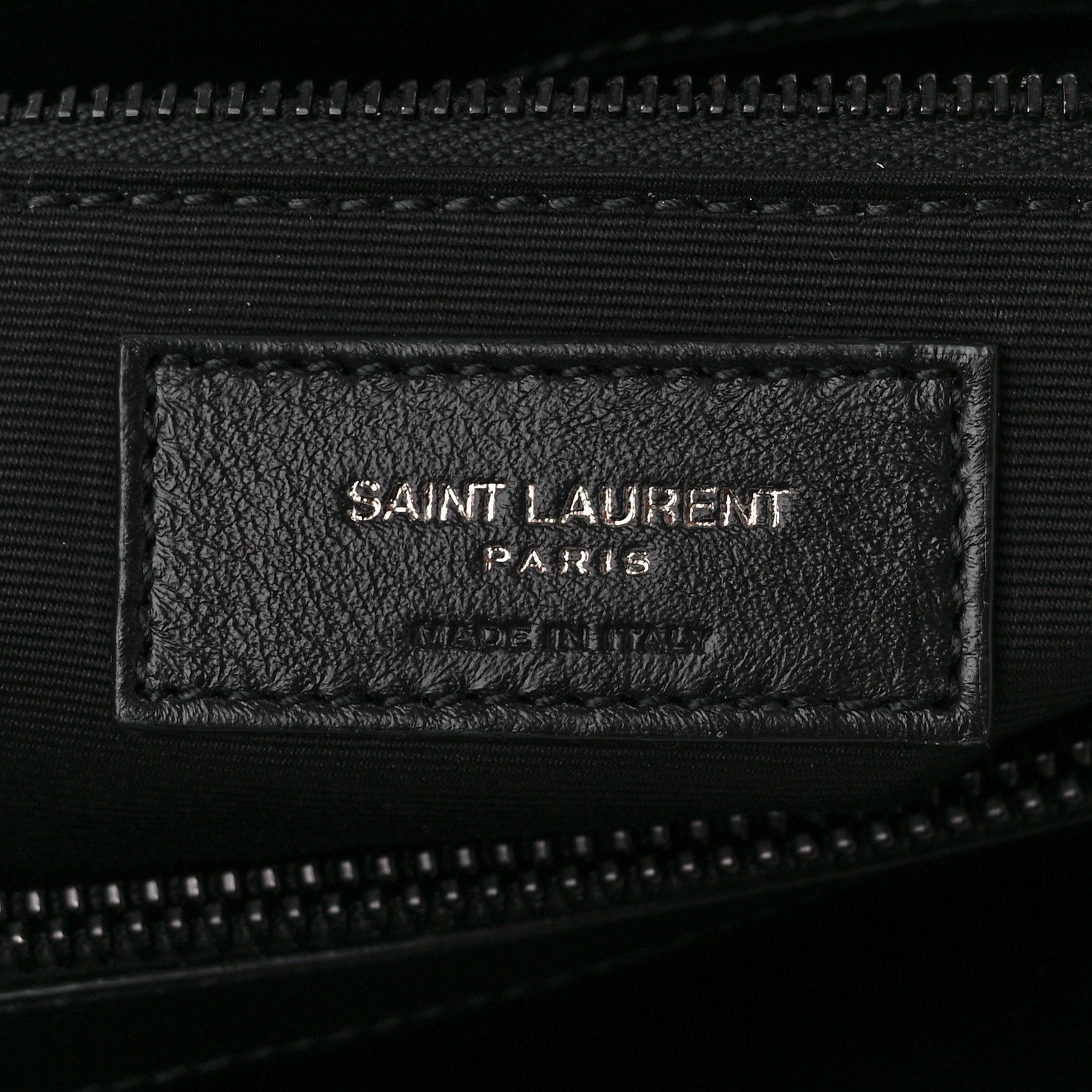 Saint Laurent Calfskin Y Quilted Monogram Monochrome Medium Loulou Chain Satchel Black 7 of 11