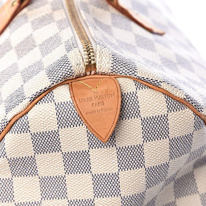 Louis Vuitton Damier Azur Speedy 35 6 of 12