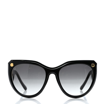 Louis Vuitton Acetate My Fair Lady Sunglasses Z1254E Black 2 of 4
