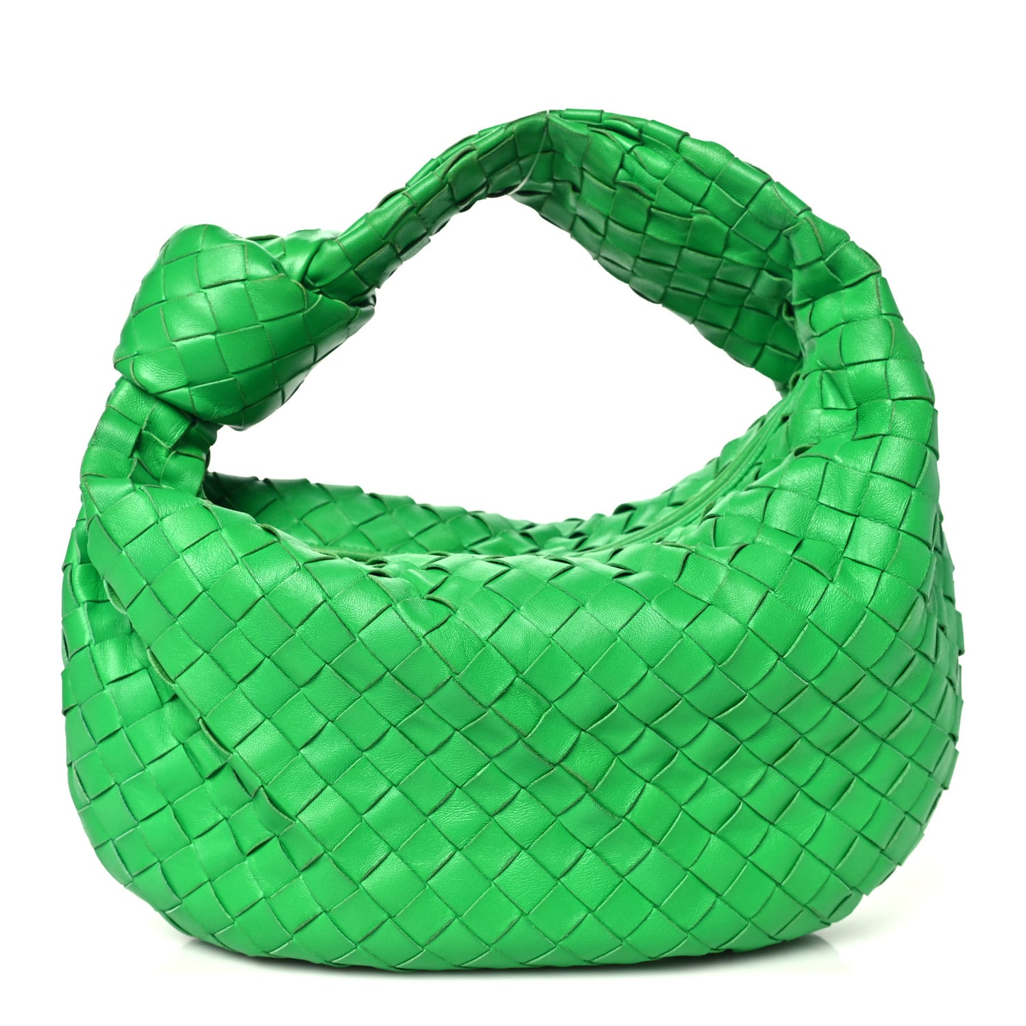 Nappa Intrecciato Teen Jodie Hobo Parakeet