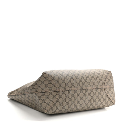 Gucci GG Supreme Monogram Medium Ophidia Shopping Tote Ebony 4 of 10