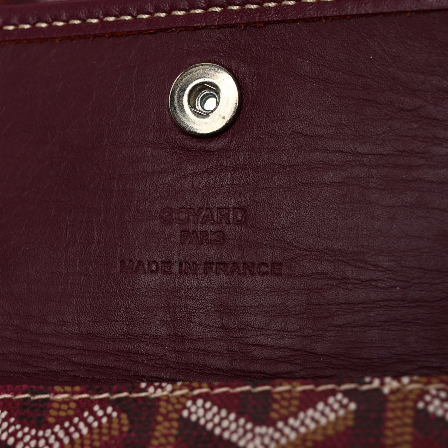 Goyard Goyardine Saint Louis PM Bordeaux 7 of 11