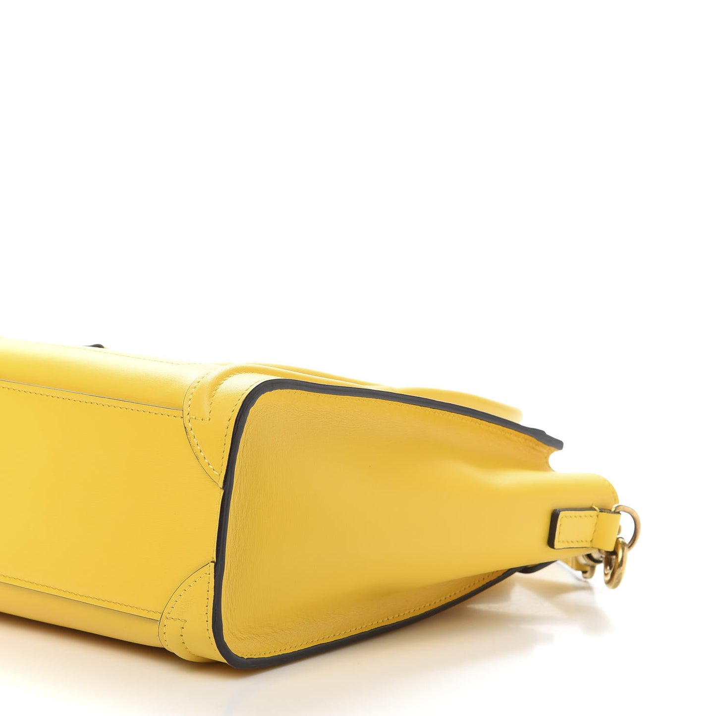 Palmelato Calfskin Nano Luggage Sunflower