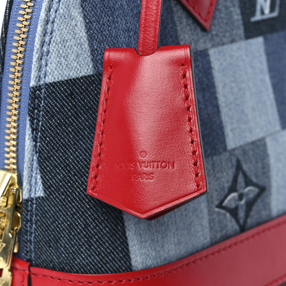 Louis Vuitton Denim Damier Monogram Patchwork Alma BB 7 of 11