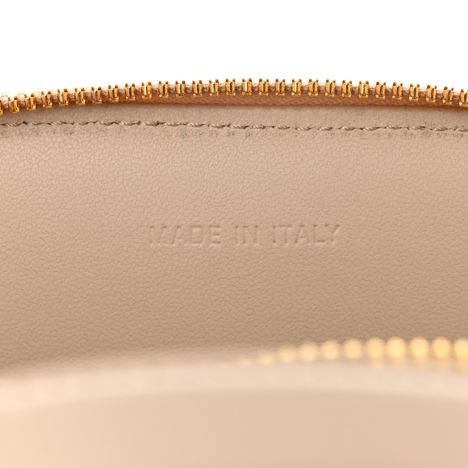 Christian Dior Calfskin CD Signature Oval Crossbody Camera Bag Beige 7 of 11