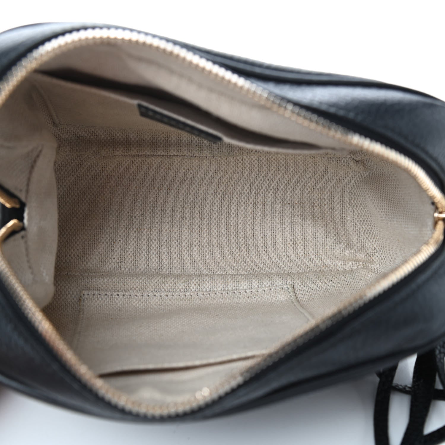 Gucci Pebbled Calfskin Small Soho Disco Bag Black 5 of 5