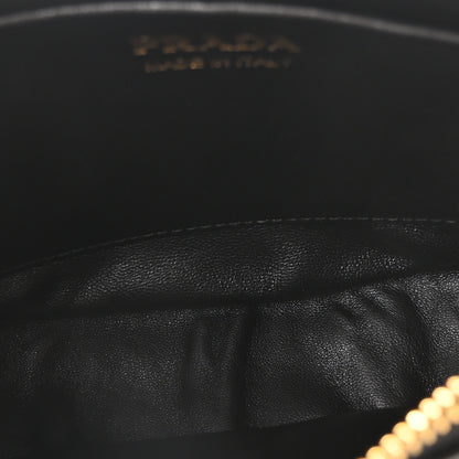 Prada Patent Naplak Arque Shoulder Bag Black 5 of 9