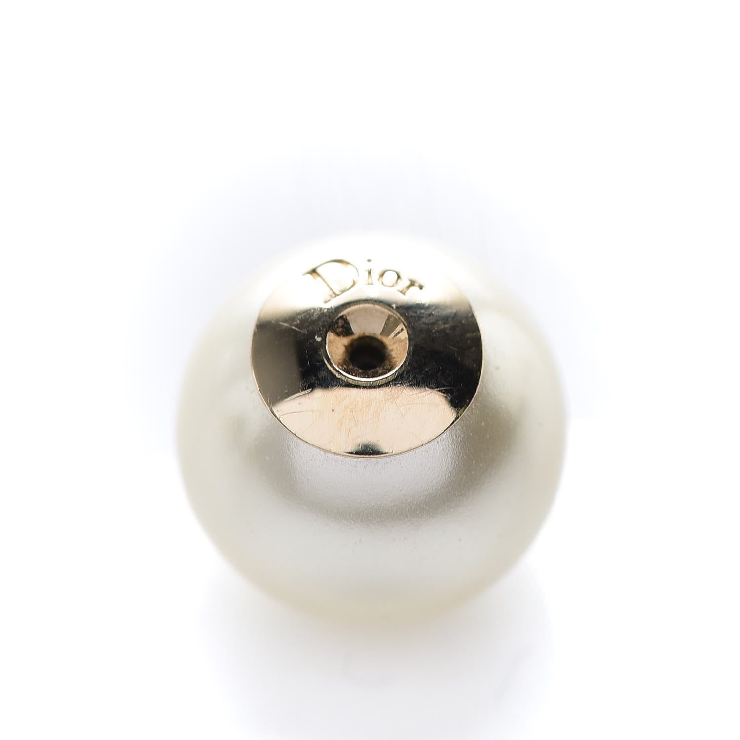 Christian Dior Pearl Mise En Dior Tribal Earrings 4 of 6