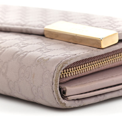 Gucci Soft Microguccissima Dice Chain Wallet Mauve 10 of 19