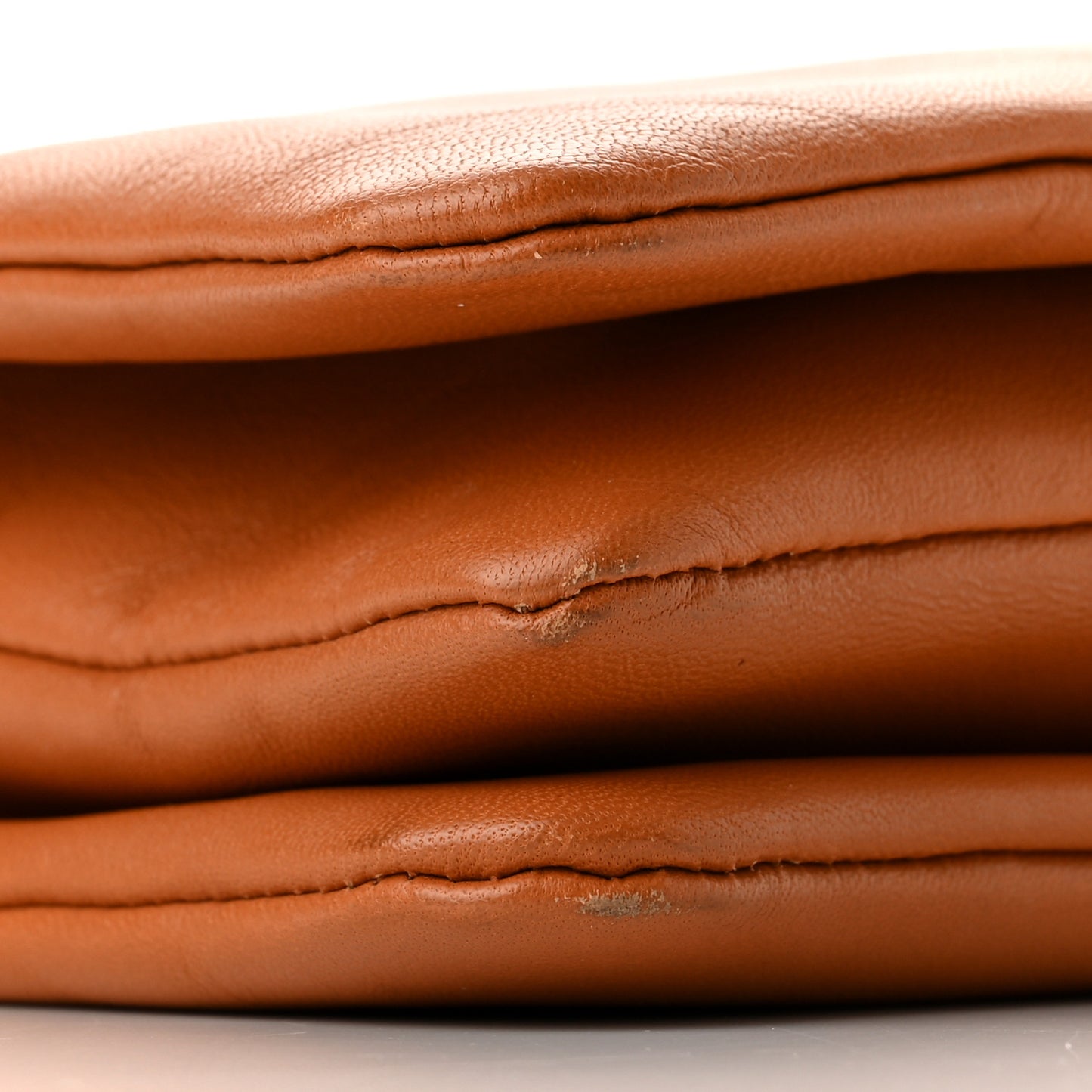 Lambskin Large Trio Crossbody Bag Light Copper