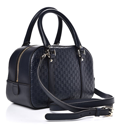 Gucci Soft Microguccissima Small Crossbody Bag Blue 2 of 11