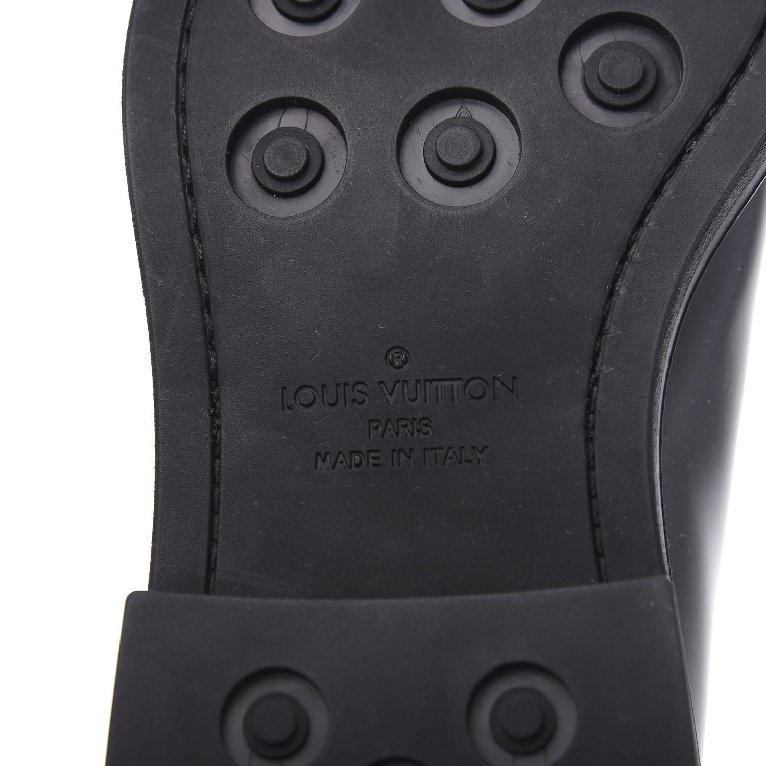 Louis Vuitton Calfskin Mens Uniforme Derby Relax 7 Black 8 of 8