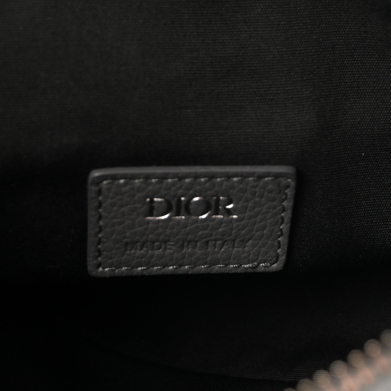 Christian Dior Oblique Mens Saddle Bag Grey 5 of 9