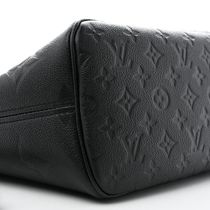 Louis Vuitton Empreinte Monogram Giant Neverfull MM Black 9 of 10