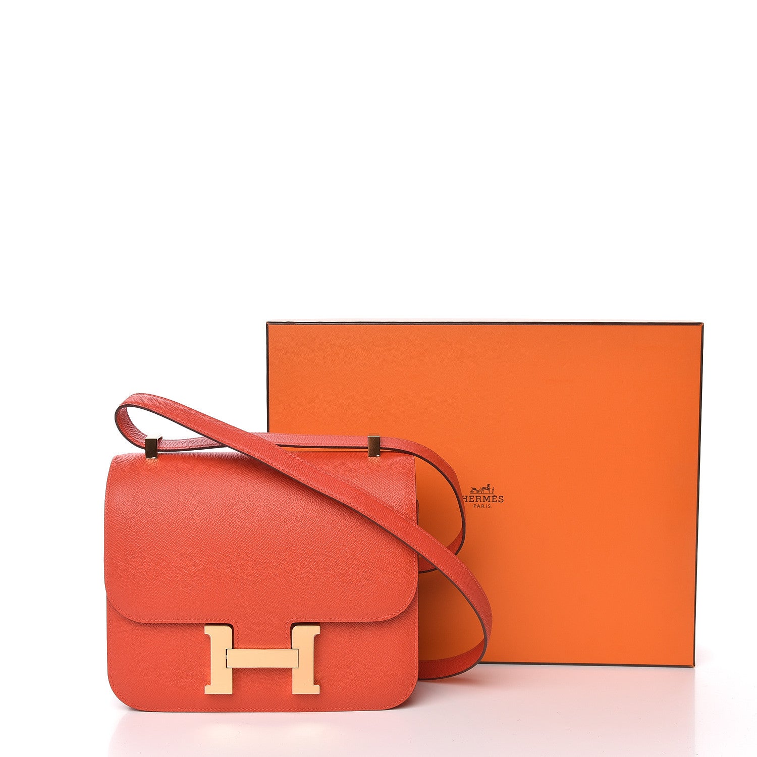 Hermes Epsom Constance 24 Capucine 24 of 24