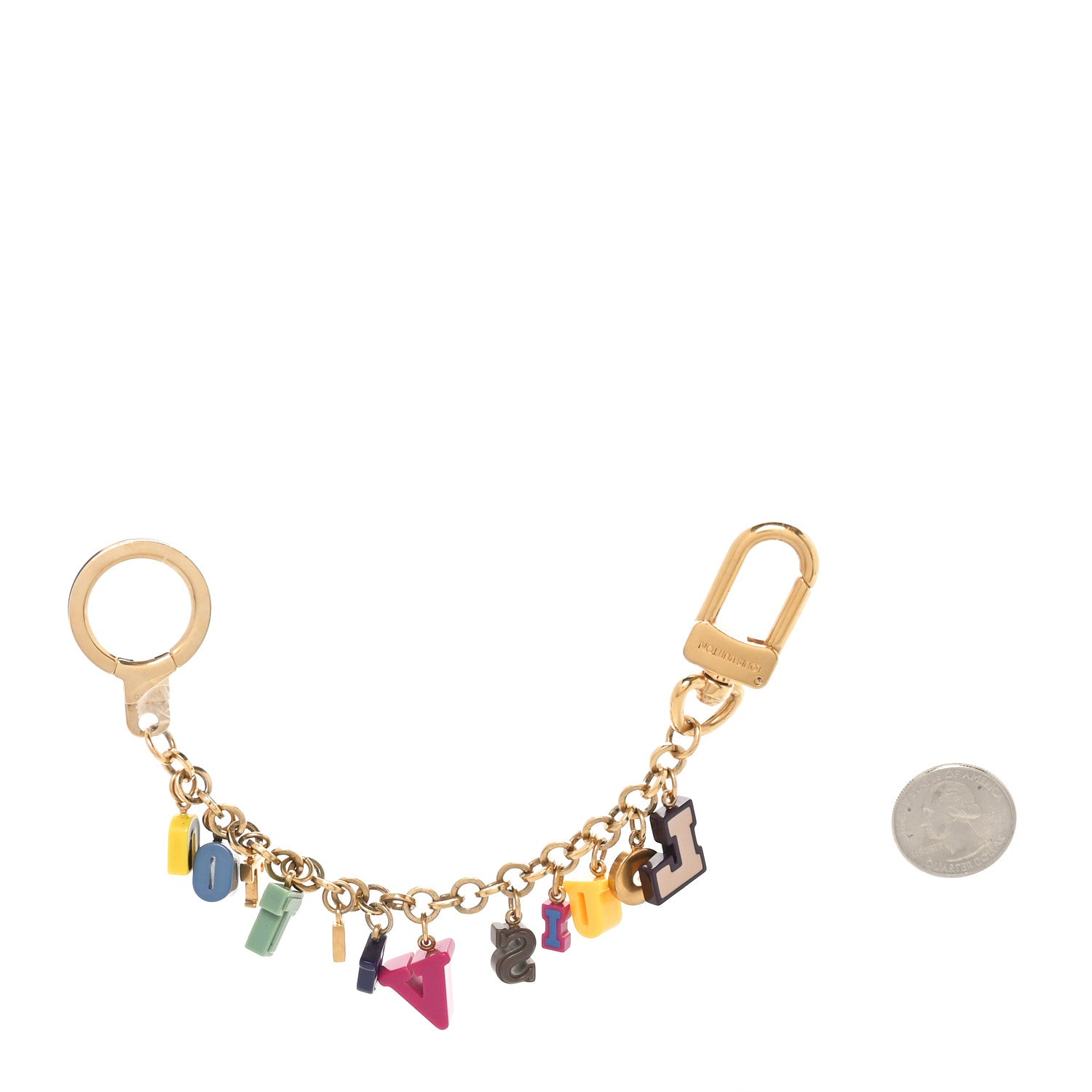 Louis Vuitton Resin Playtime Bag Charm Multicolor 2 of 3