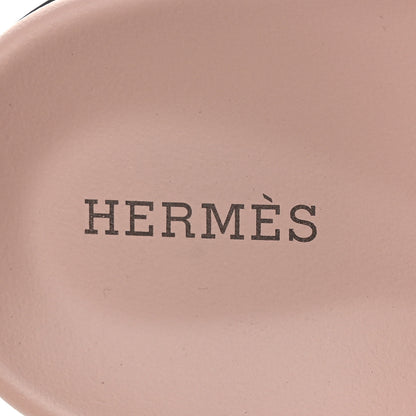 Hermes Suede Goatskin Extra Sandals 40 Rose Opaline 7 of 8