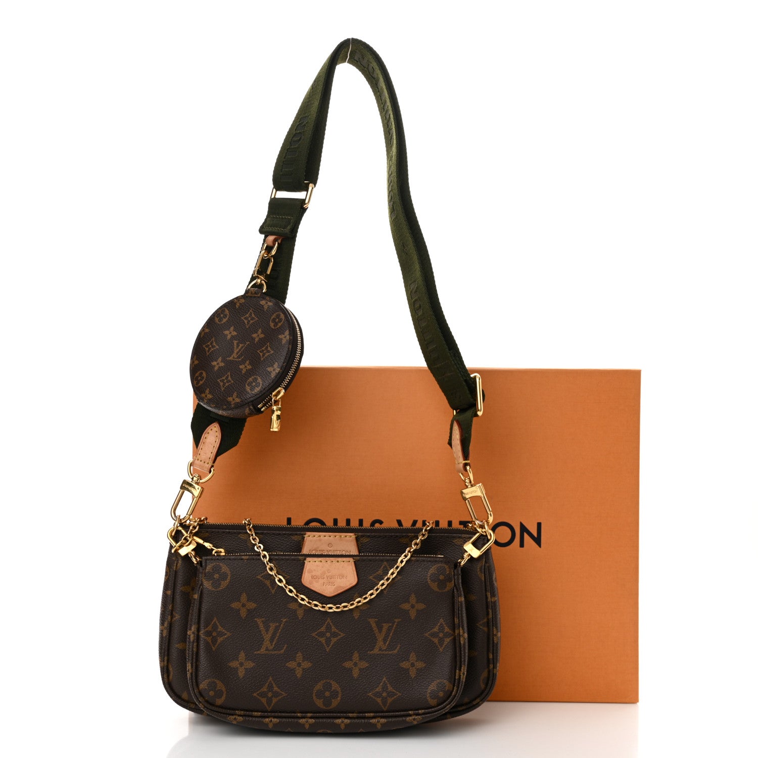 Louis Vuitton Monogram Multi Pochette Accessories Kaki 12 of 12