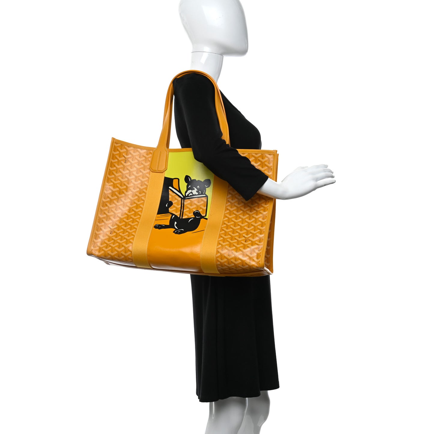 Goyardine Villette Tote Yellow