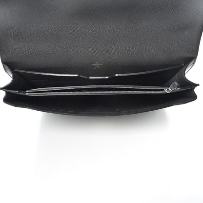 Louis Vuitton Taiga Robusto 1 Compartment Briefcase Black 5 of 12