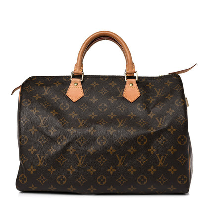 Louis Vuitton Monogram Speedy 35 1 of 19