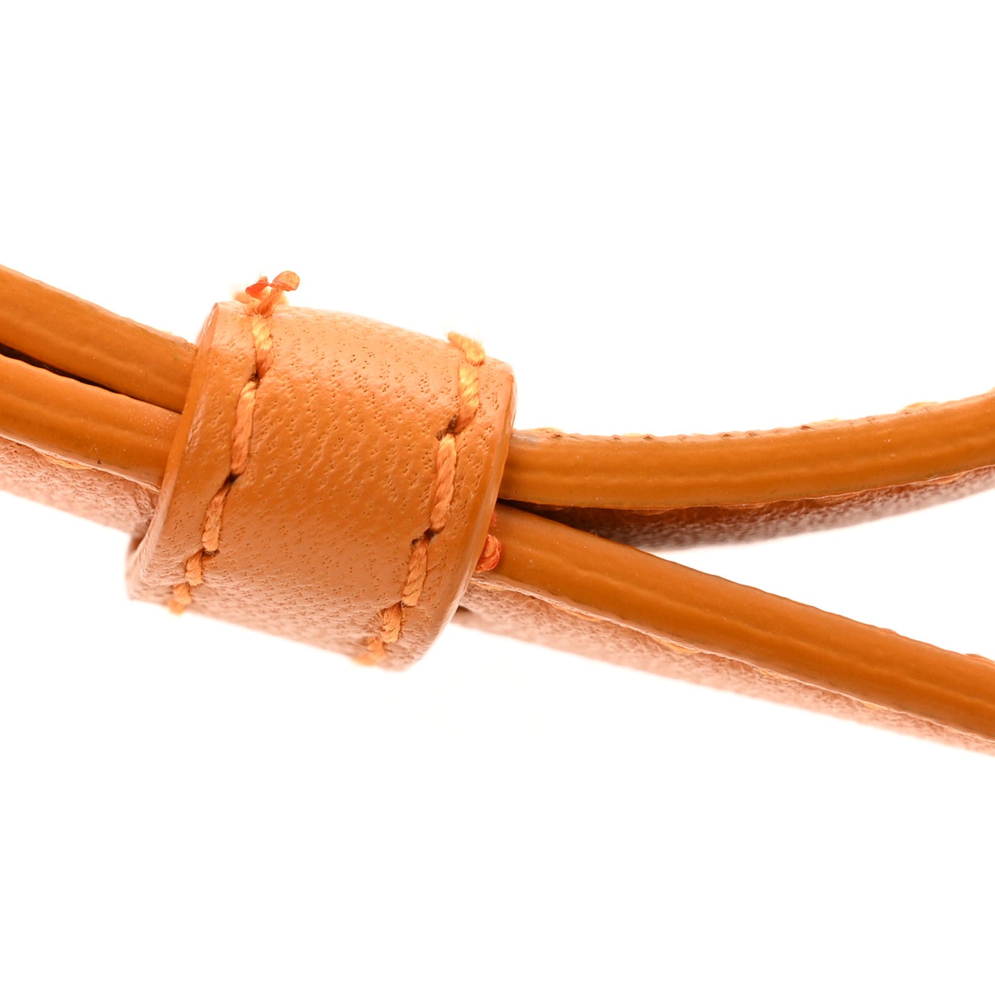 Nappa Intrecciato Flap Crossbody Orange