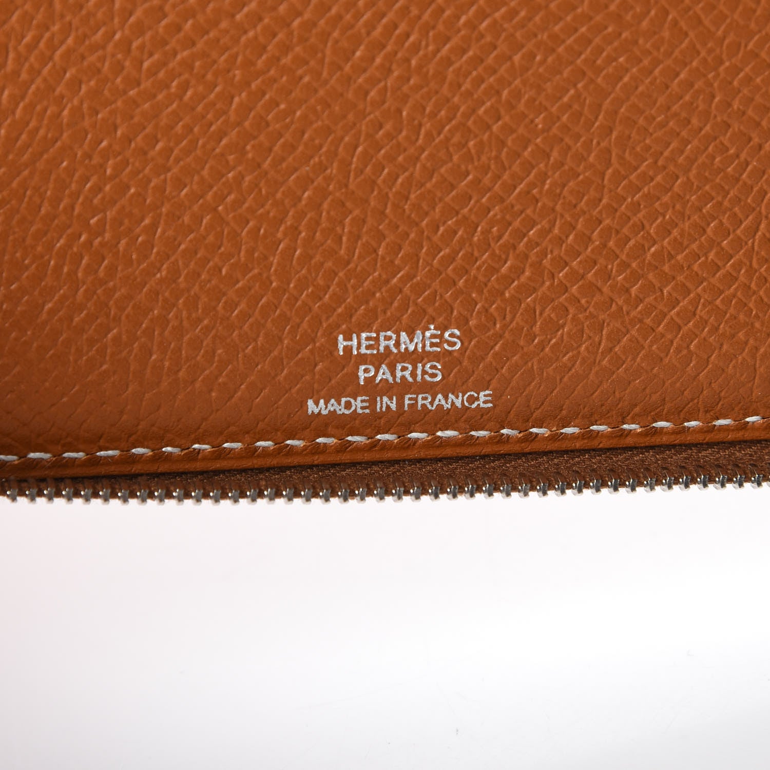 Hermes Epsom Globe Trotter Zip Agenda GM Gold 7 of 8
