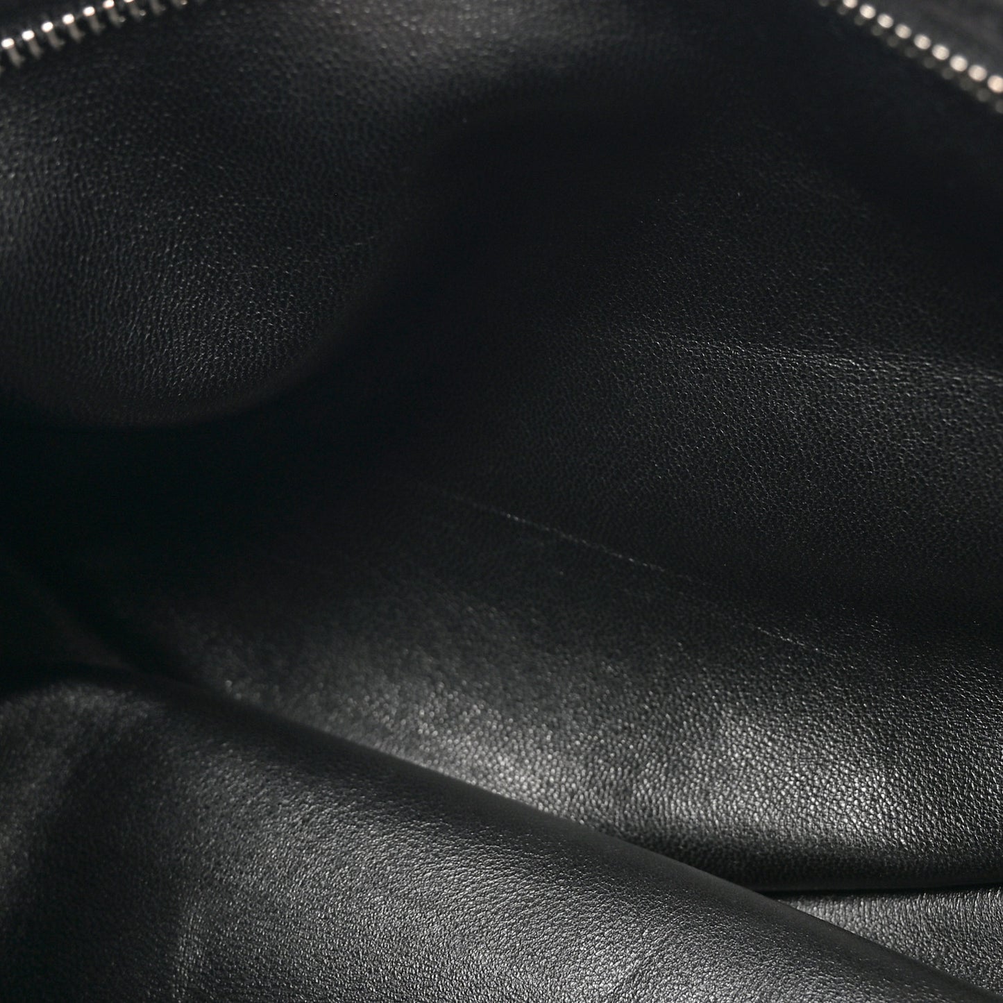 Suede Small Slouchy Banana Bag Black
