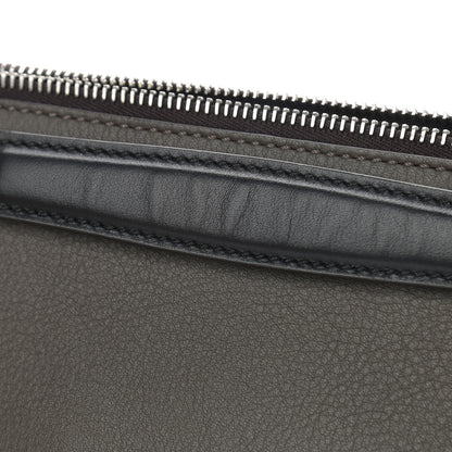 Fendi Vitello Dolce 4 Color Medium By The Way Boston Bag Carbone Grigio Polvere Multicolor 12 of 12