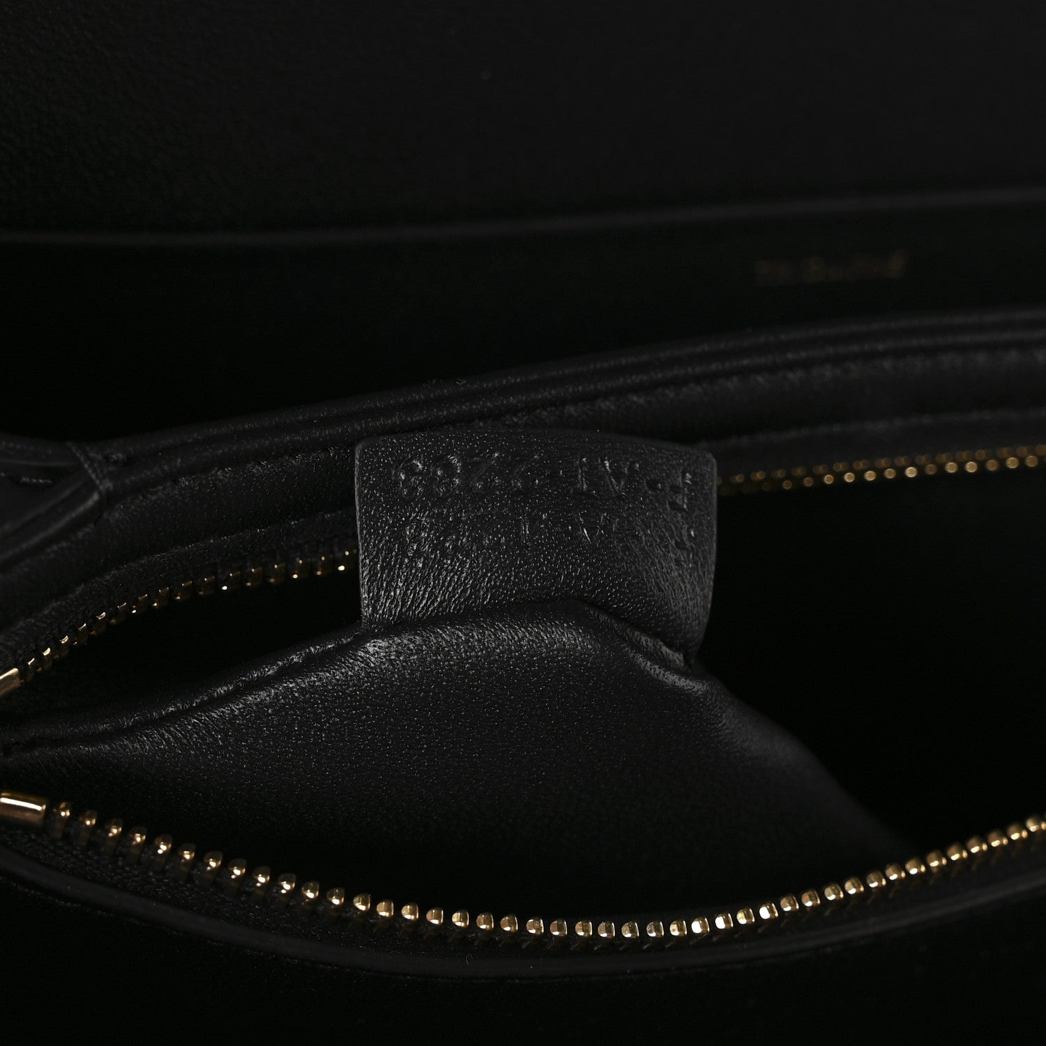 Celine Shiny Calfskin Medium Triomphe Black 8 of 13