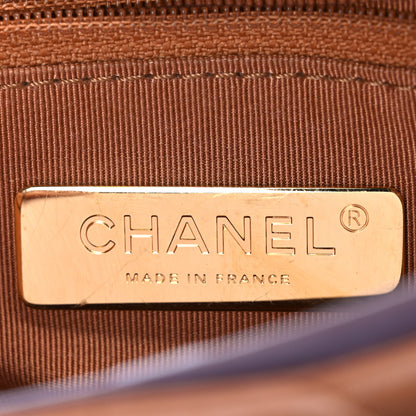 Chanel Lambskin Quilted Medium Chanel 19 Flap Brown 6 of 10