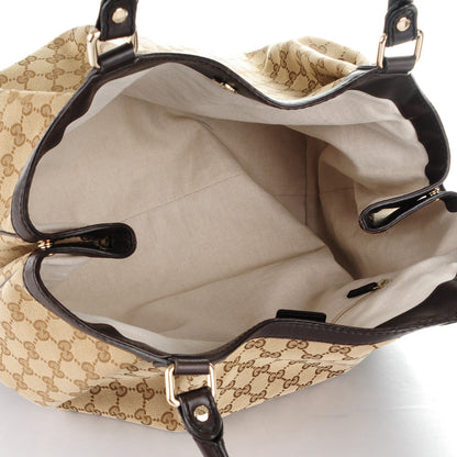 Gucci Monogram Large Sukey Tote Dark Brown 5 of 10