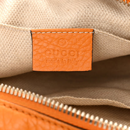 Gucci Pebbled Calfskin Small Soho Disco Bag Curcuma 6 of 16