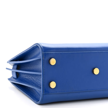 Saint Laurent Calfskin Nano Sac De Jour Royal Blue 8 of 15