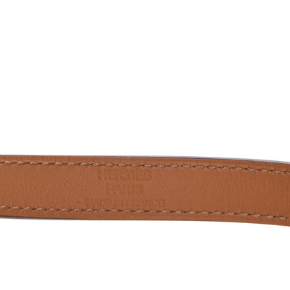 Hermes Tadelakt Kelly Double Tour Bracelet S Etoupe 6 of 7